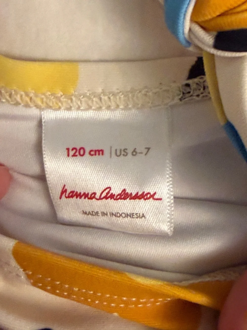 Hanna Andersonn size 6-7 girls’ swimsuit